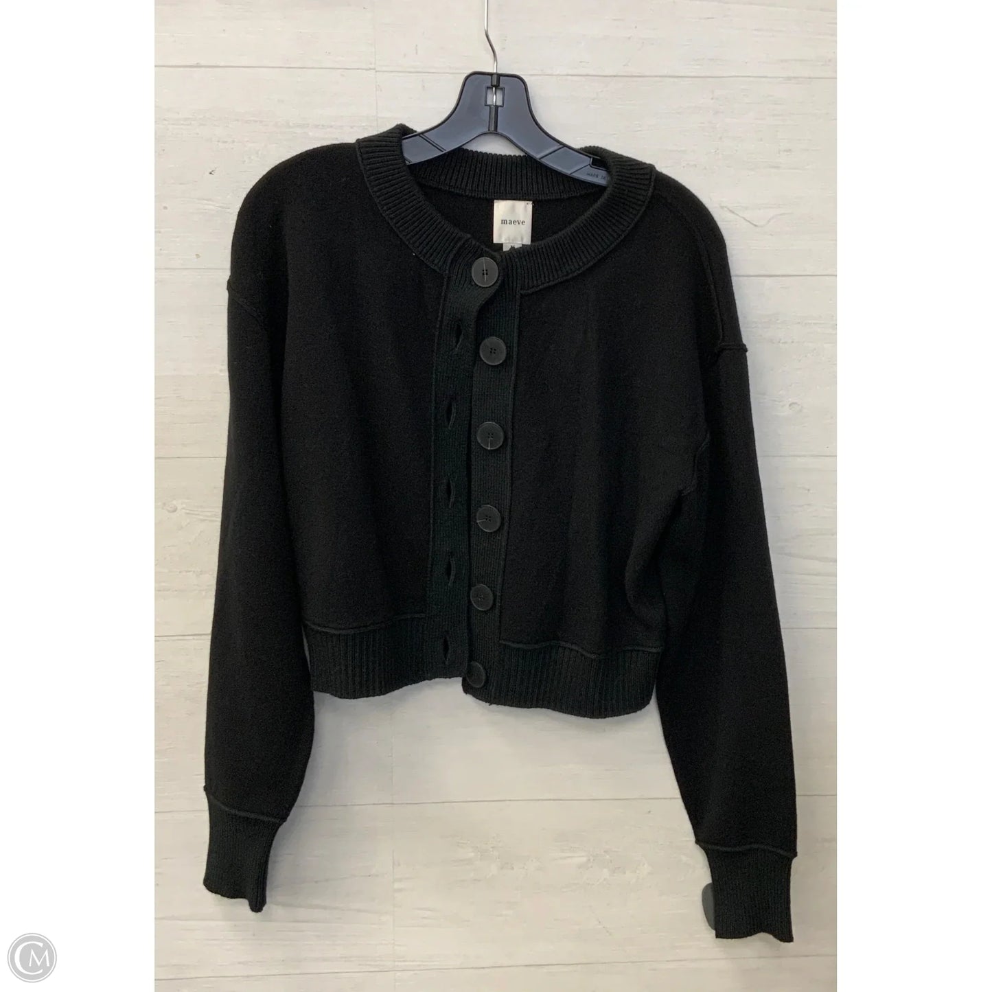 Cardigan By Maeve In Black, Size: Xs