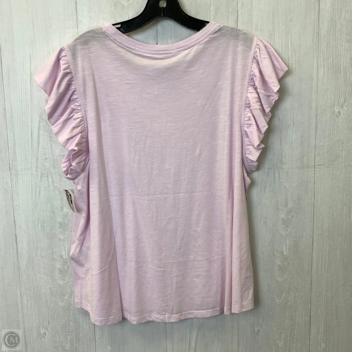 Top Short Sleeve By Clothes Mentor In Pink, Size: 2x