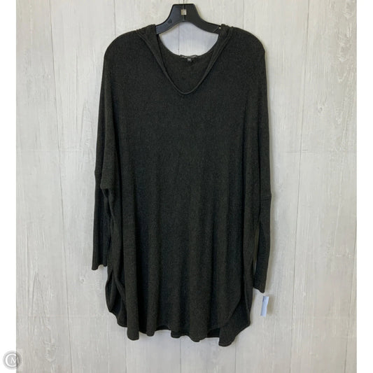 Top Long Sleeve Basic By Eileen Fisher In Grey, Size: L
