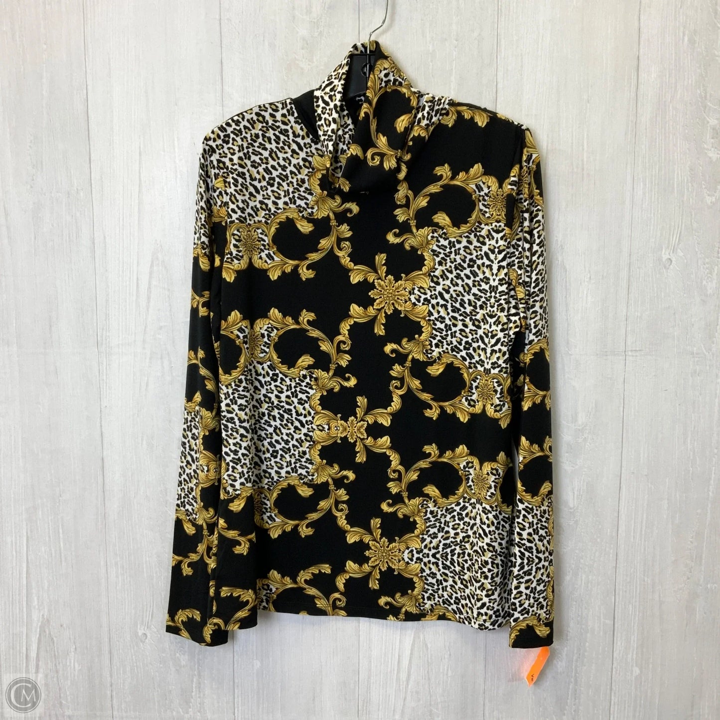 Top Long Sleeve By Boston Proper In Black, Size: L