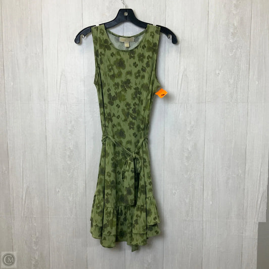 Dress Designer By Michael Kors In Green, Size: S