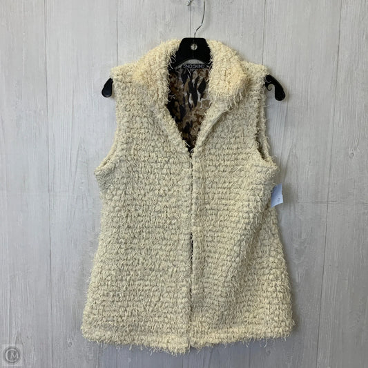 Vest Other By Clothes Mentor In Beige, Size: S