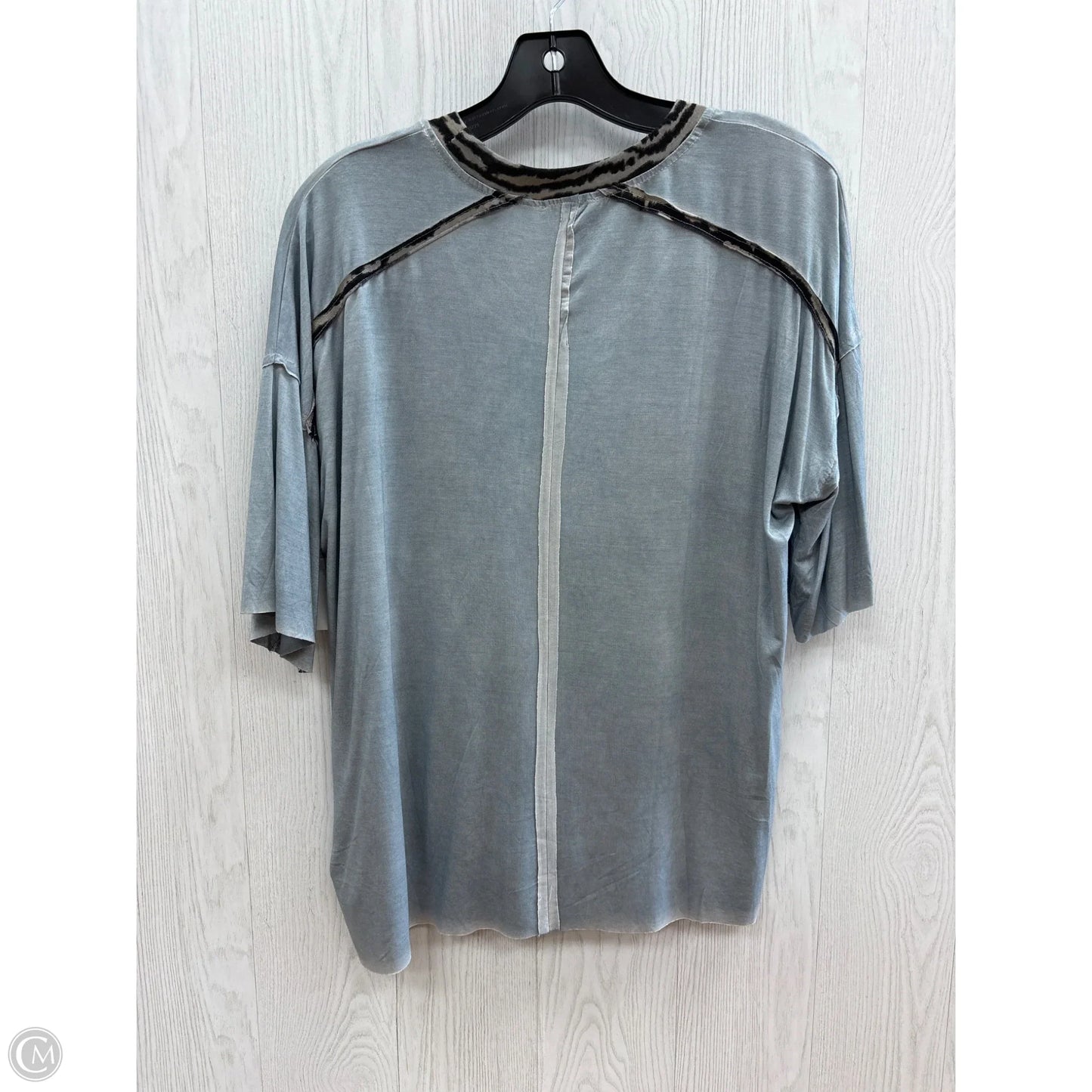 Top Short Sleeve By Pol In Blue, Size: S