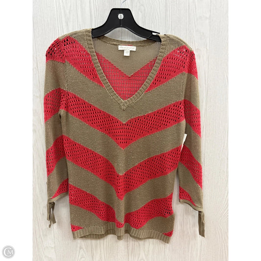 Top Long Sleeve By New York And Co In Tan, Size: Xs