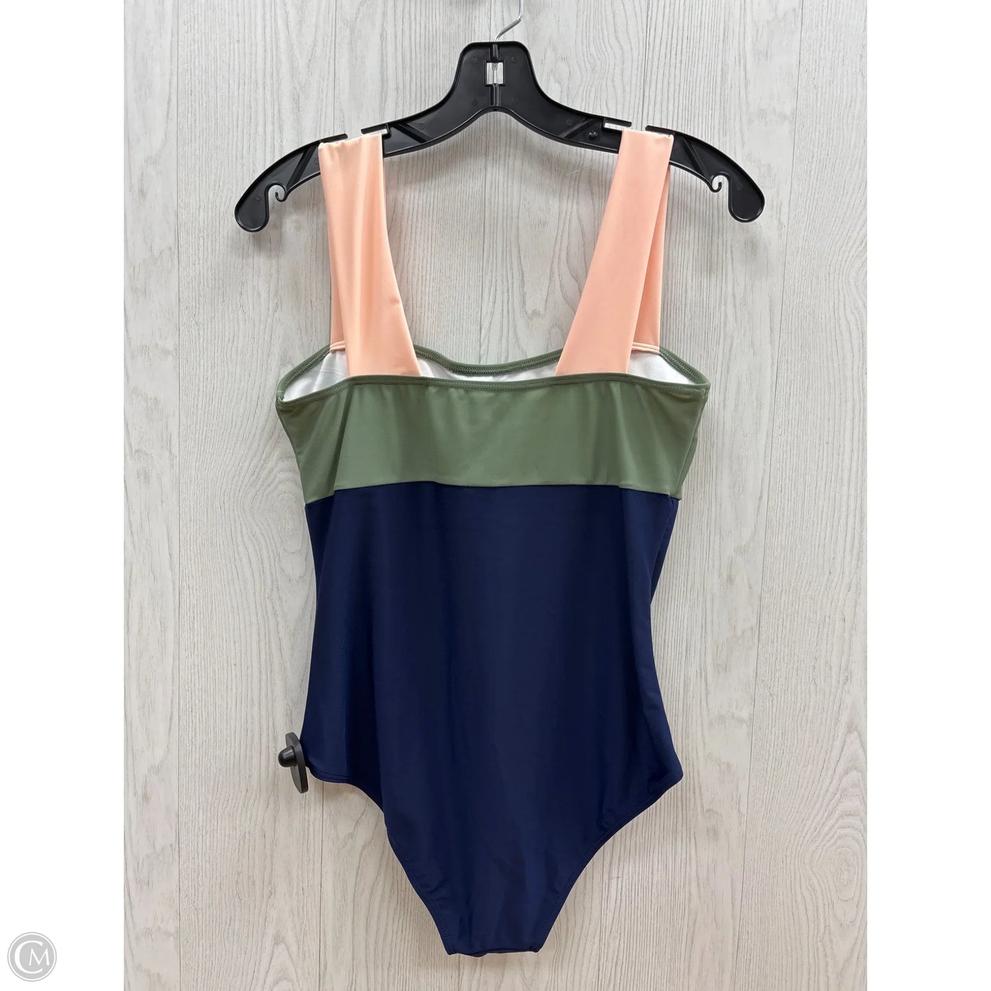 Swimsuit By Clothes Mentor In Blue & Green, Size: M