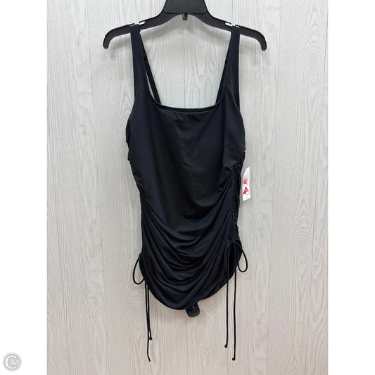 Swimsuit By Lands End In Black, Size: 14l