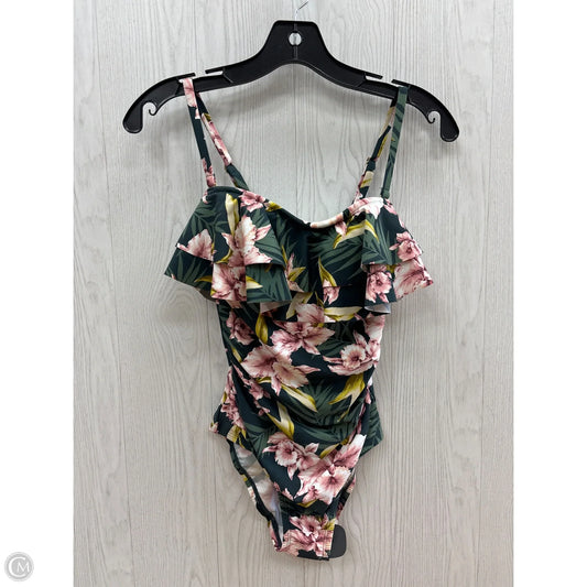 Swimsuit By Kona Sol In Floral Print, Size: Xs