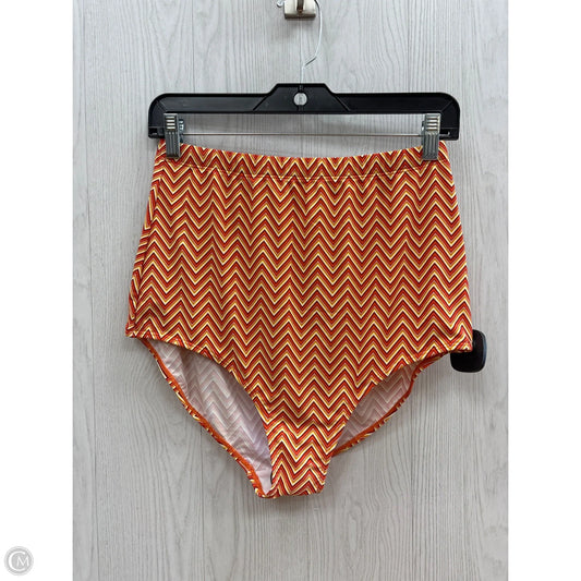 Swimsuit Bottom By Clothes Mentor In Orange, Size: Xl