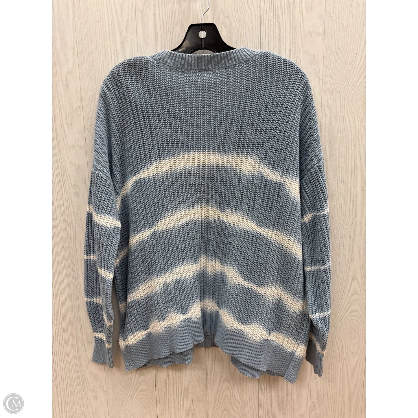 Sweater By Sew In Love In Blue & White, Size: S