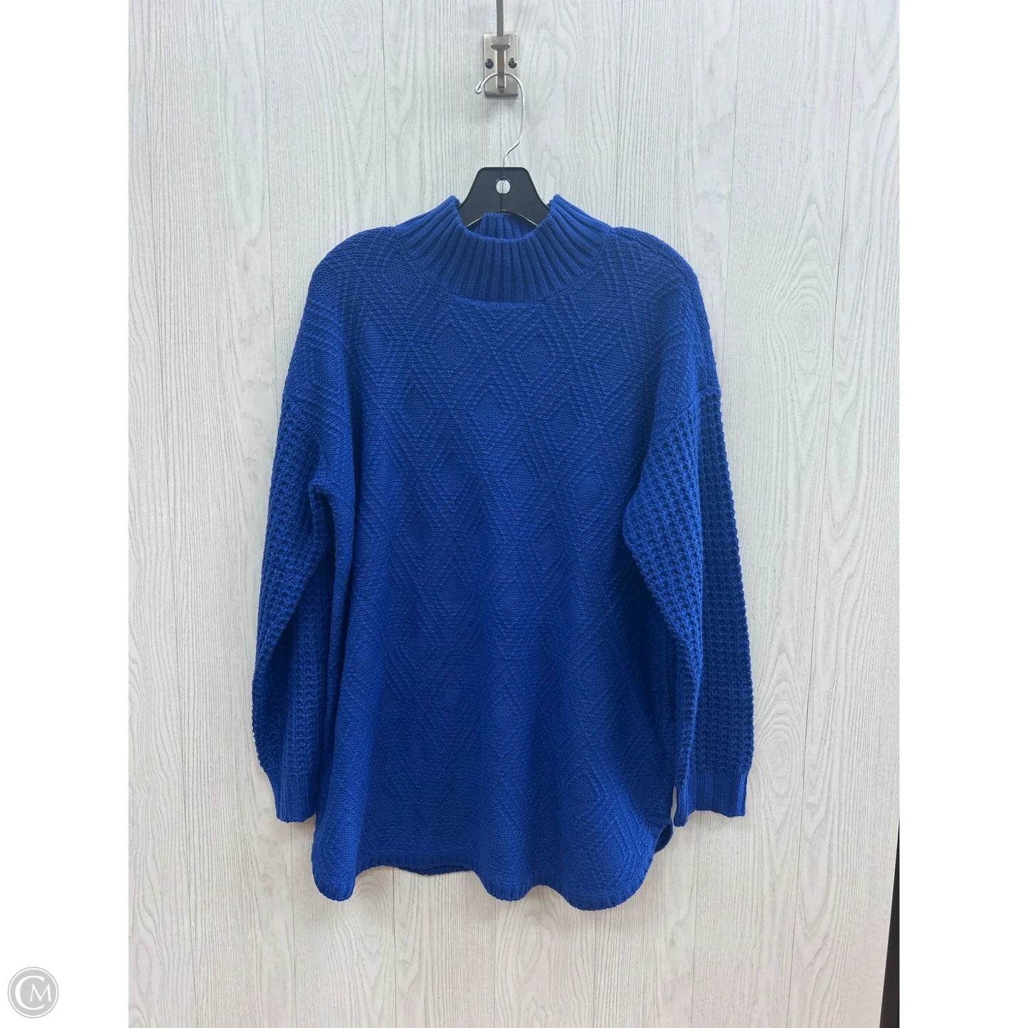 Sweater By Coldwater Creek In Blue, Size: L