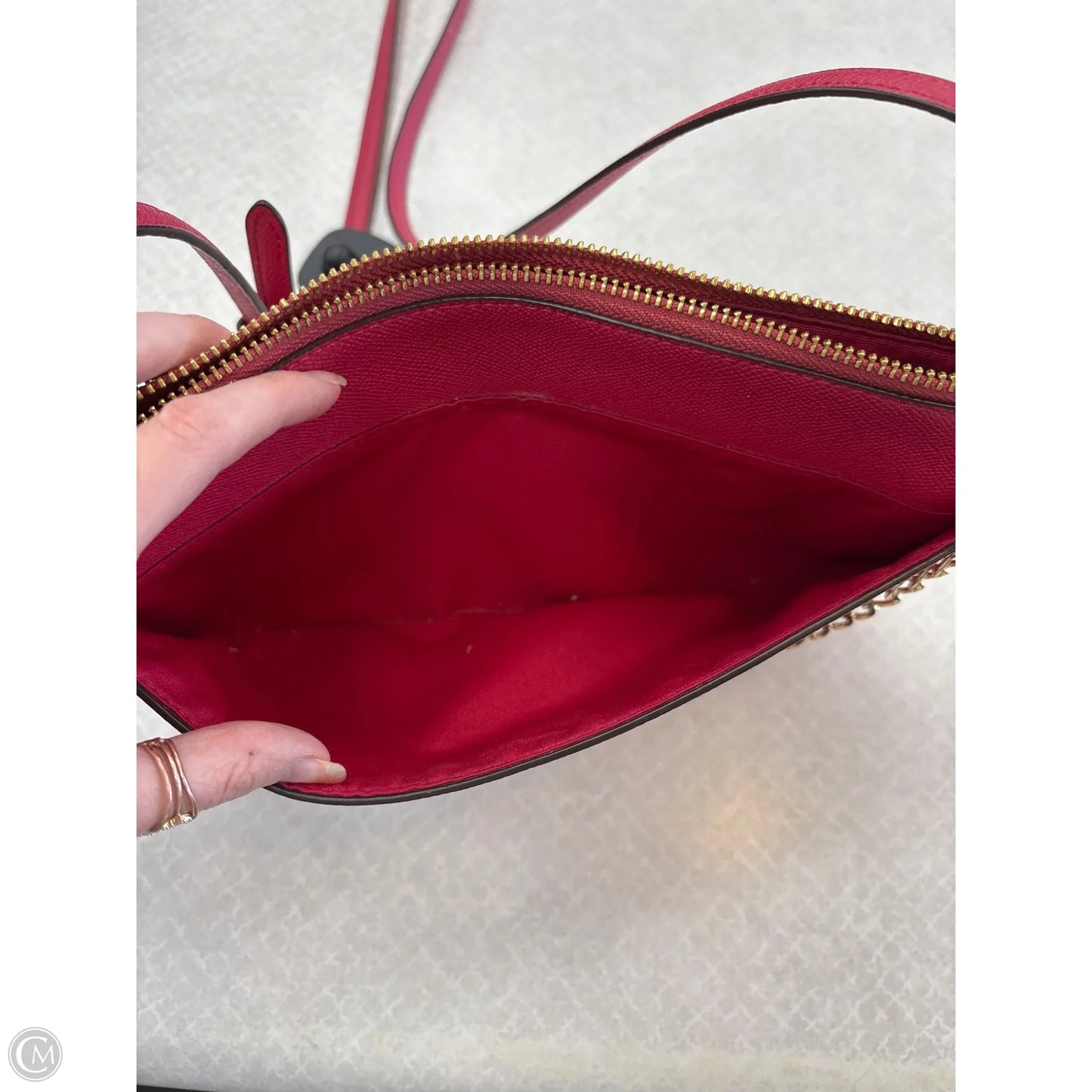 Crossbody Designer By Coach, Size: Small