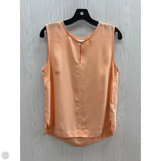 Top Sleeveless By Liz Claiborne In Peach, Size: M