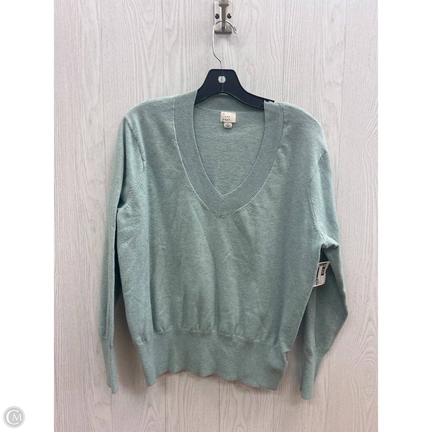 Sweater By A New Day In Green, Size: L