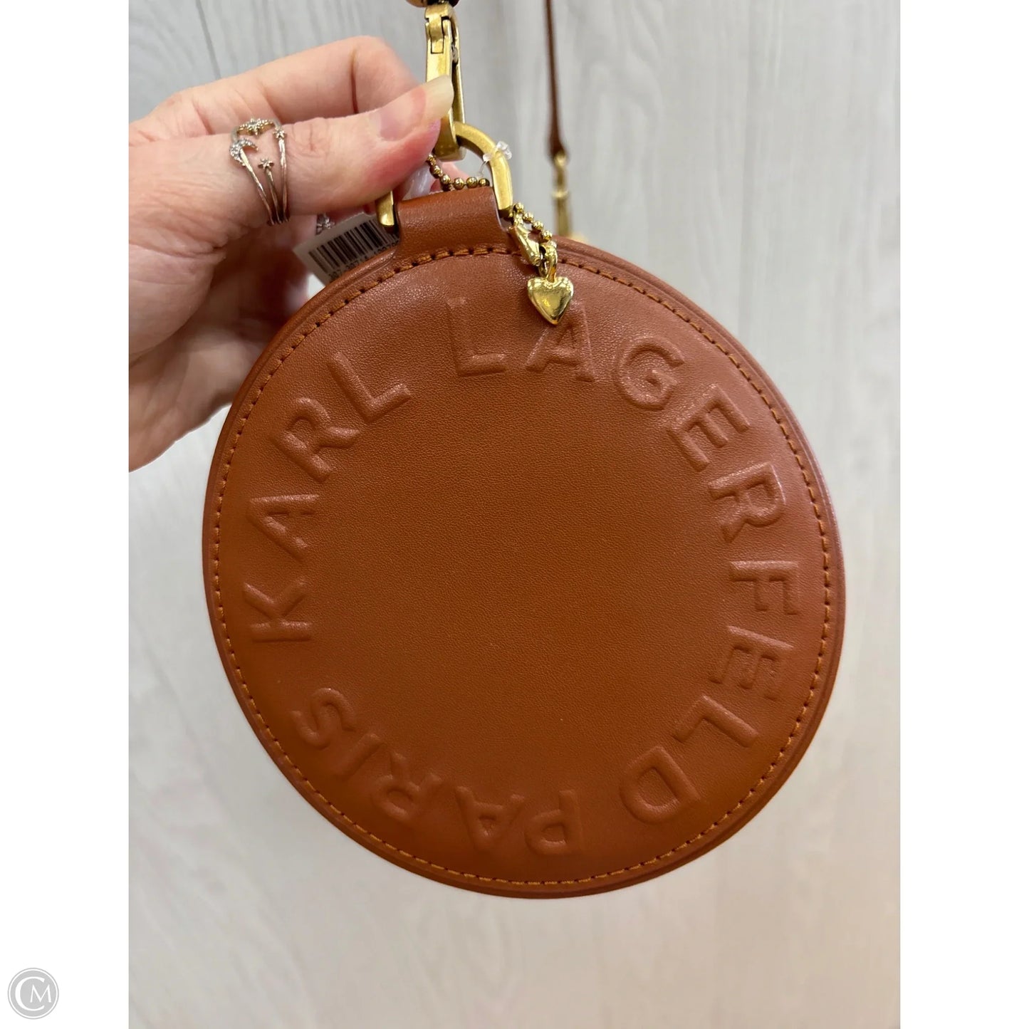 Crossbody Designer By Karl Lagerfeld, Size: Medium