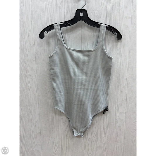 Bodysuit By Clothes Mentor In Grey, Size: M