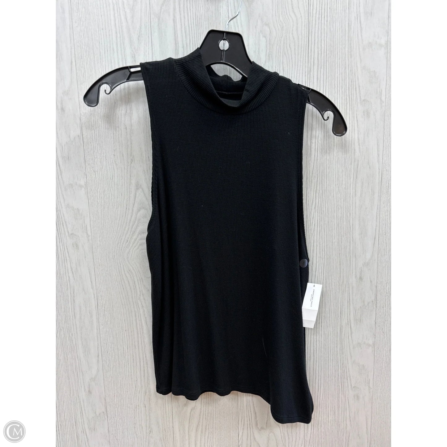 Top Sleeveless Basic By American Eagle In Black, Size: S