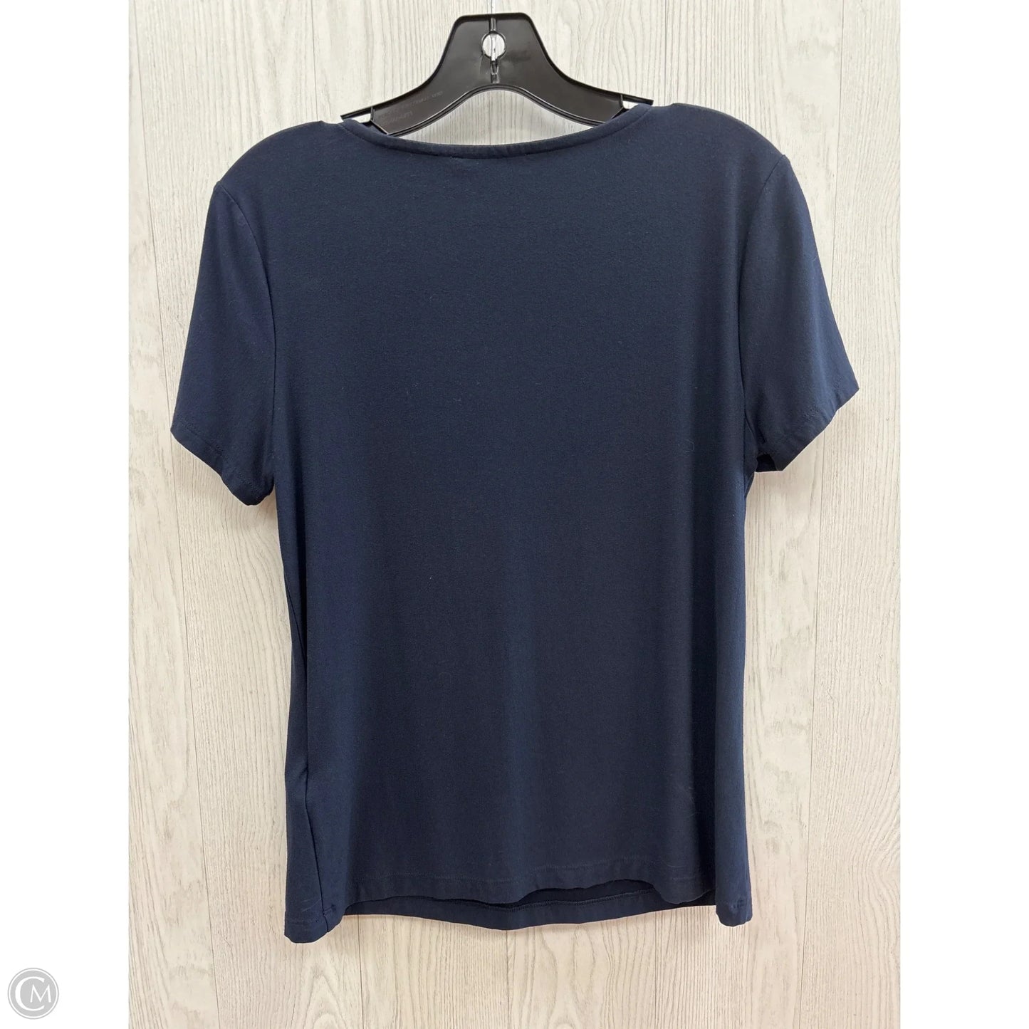 Top Short Sleeve Basic By Tommy Hilfiger In Navy, Size: S