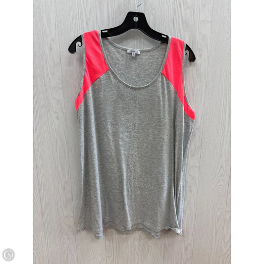 Top Sleeveless Basic By White Birch In Grey, Size: S