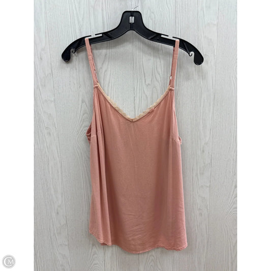 Top Sleeveless Basic By Torrid In Pink, Size: M