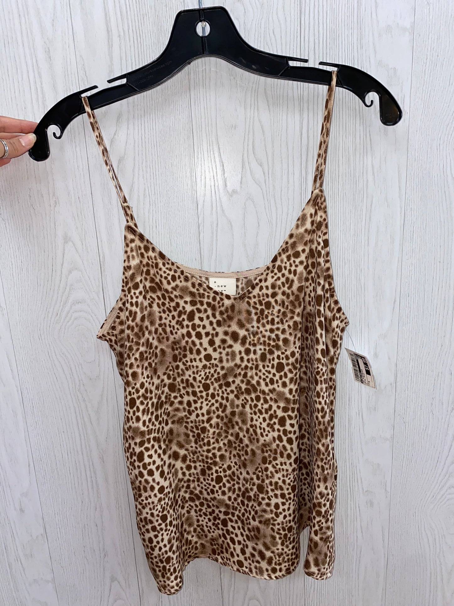 Animal Print Top Sleeveless A New Day, Size M