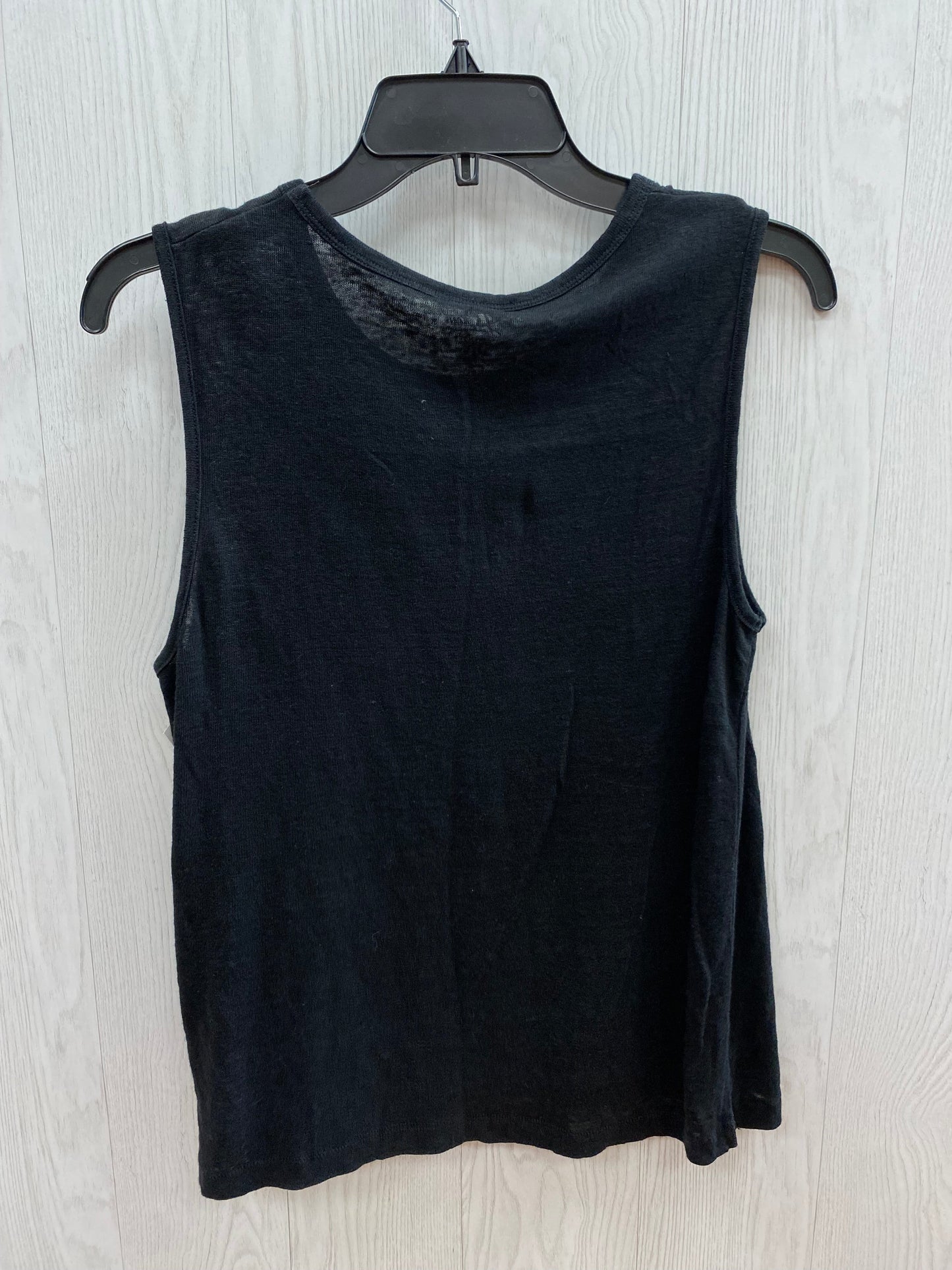 Black Top Sleeveless Basic J. Crew, Size S