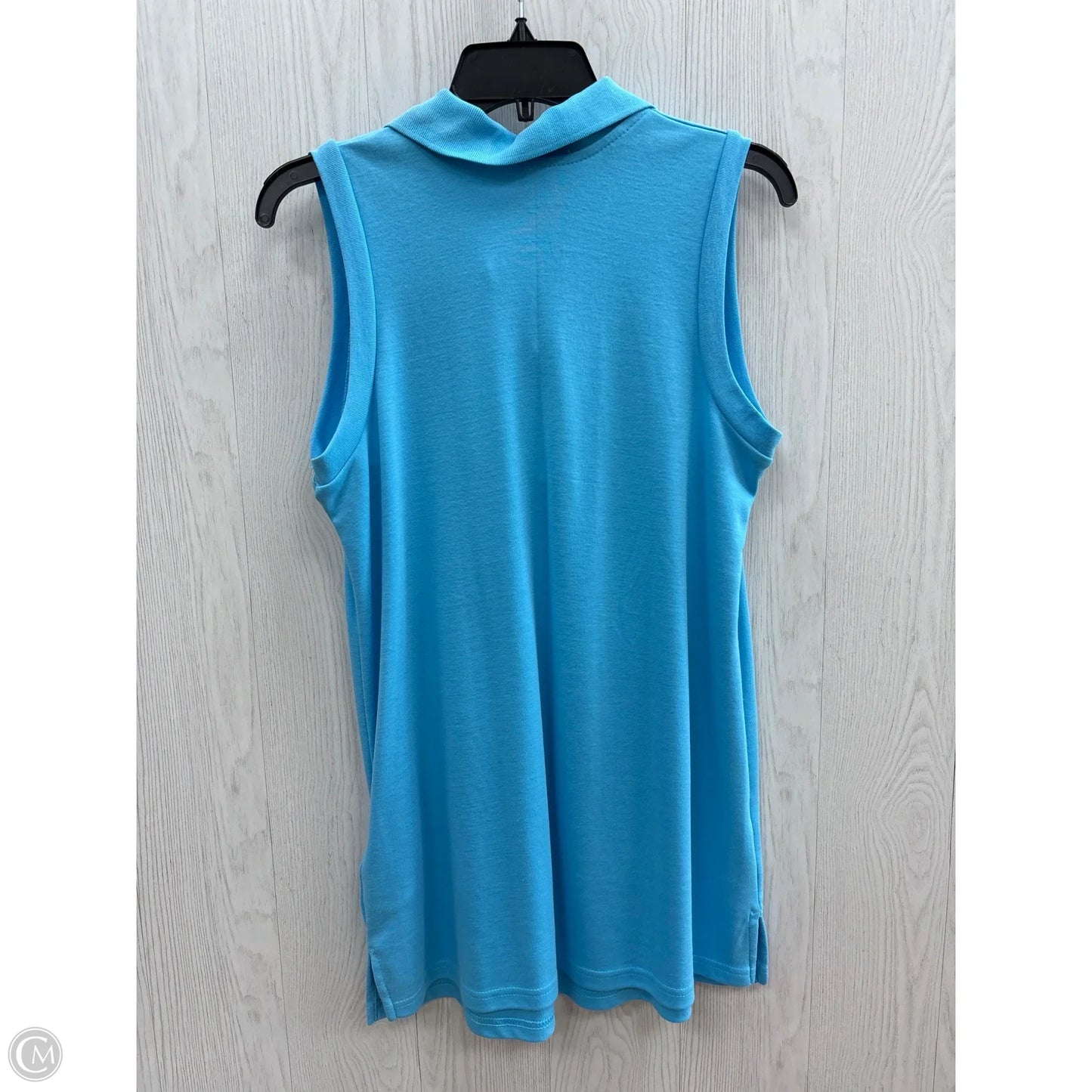 Top Sleeveless By Woman Within In Blue, Size: Xl