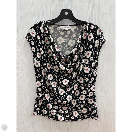 Top Sleeveless By Liz Claiborne In Black & White, Size: S