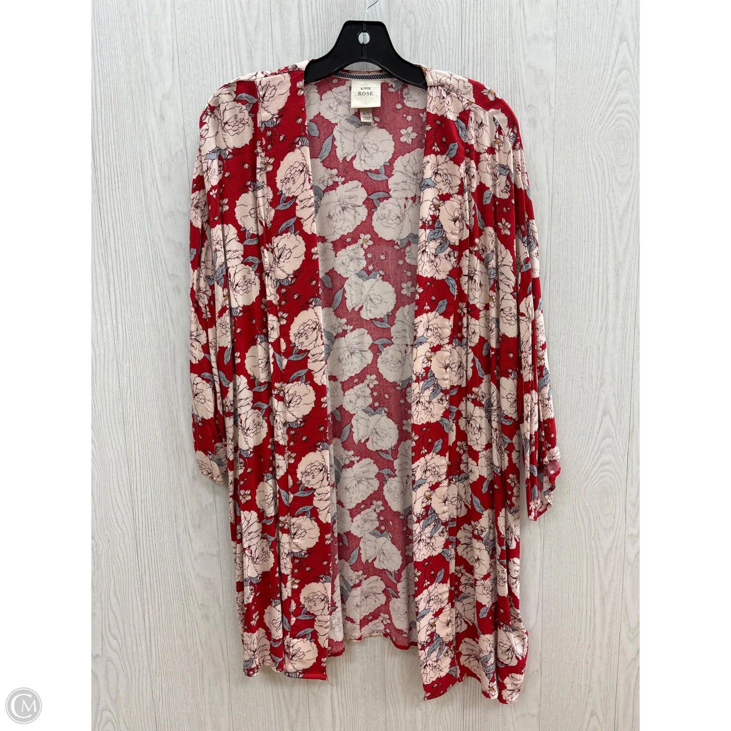 Kimono By Knox Rose In Red, Size: M