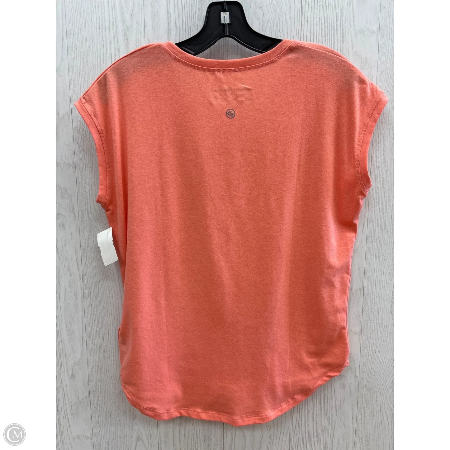 Top Short Sleeve By Eddie Bauer In Peach, Size: Xs