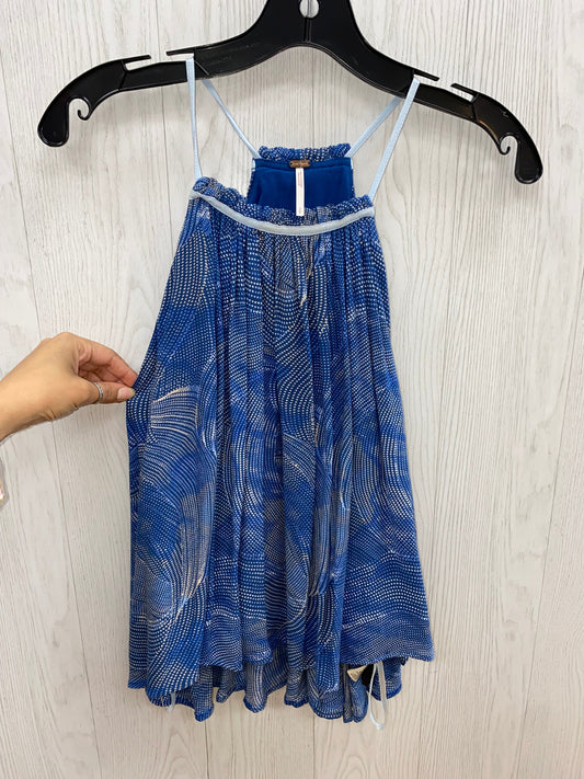 Blue Top Sleeveless Free People, Size S