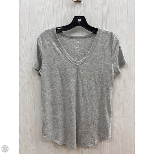 Top Short Sleeve By So In Grey, Size: M