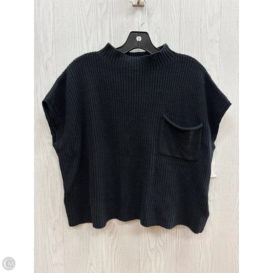 Vest Sweater By Francesca's In Black, Size: M