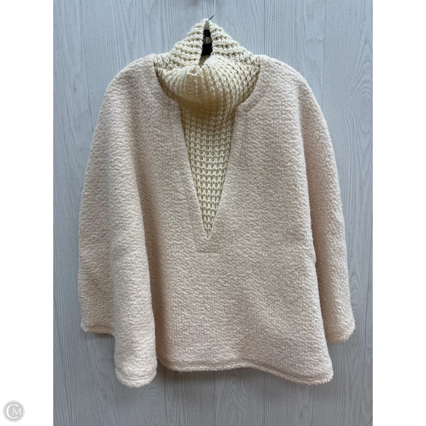 Shawl By Anthropologie In Cream, Size: Osfm