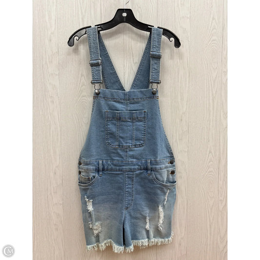 Shortalls By Venus In Blue Denim, Size: 10