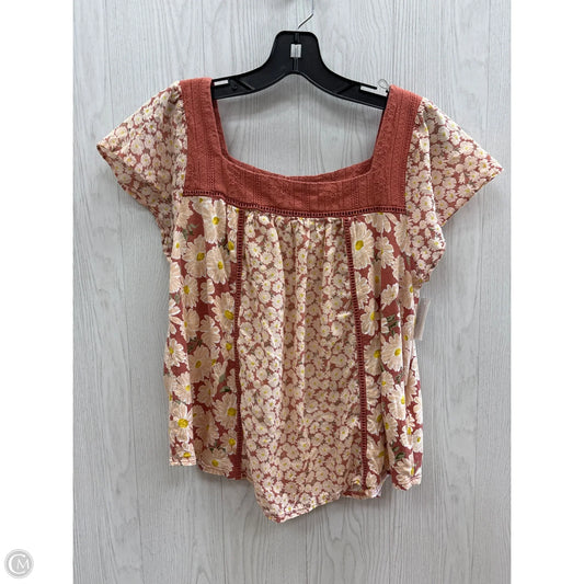 Top Sleeveless By So In Floral Print, Size: L