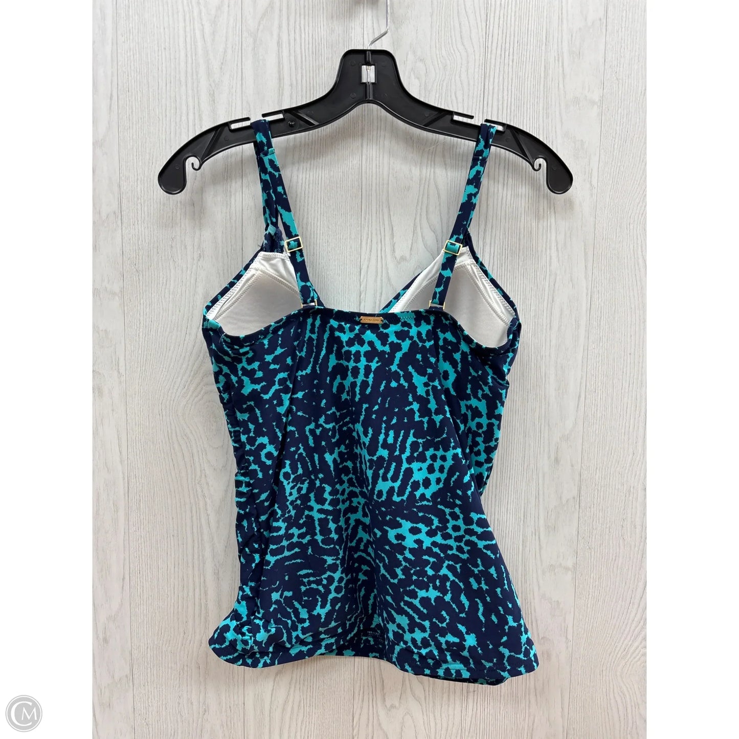 Swimsuit Top By Lands End In Blue, Size: 6
