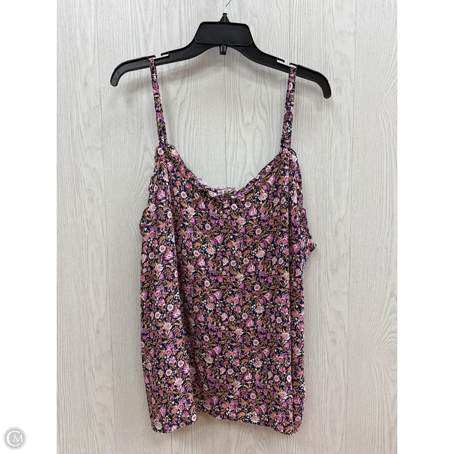 Top Cami By Banana Republic In Floral Print, Size: Xxl