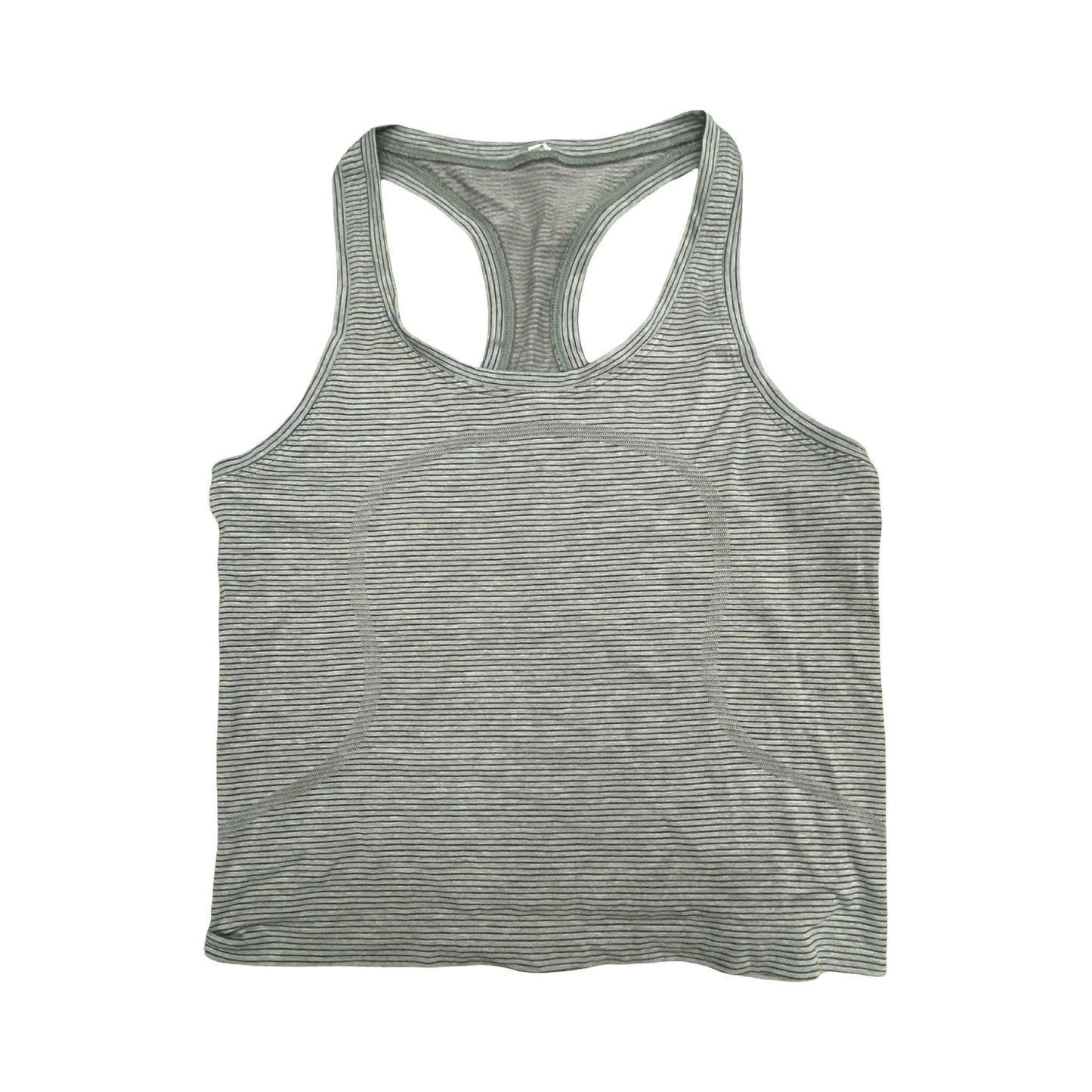 Athletic Tank Top By Lululemon In Grey, Size:8