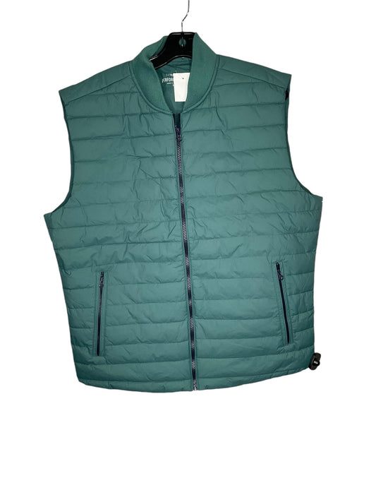 Vest Puffer & Quilted By J. Crew In Green, Size: L