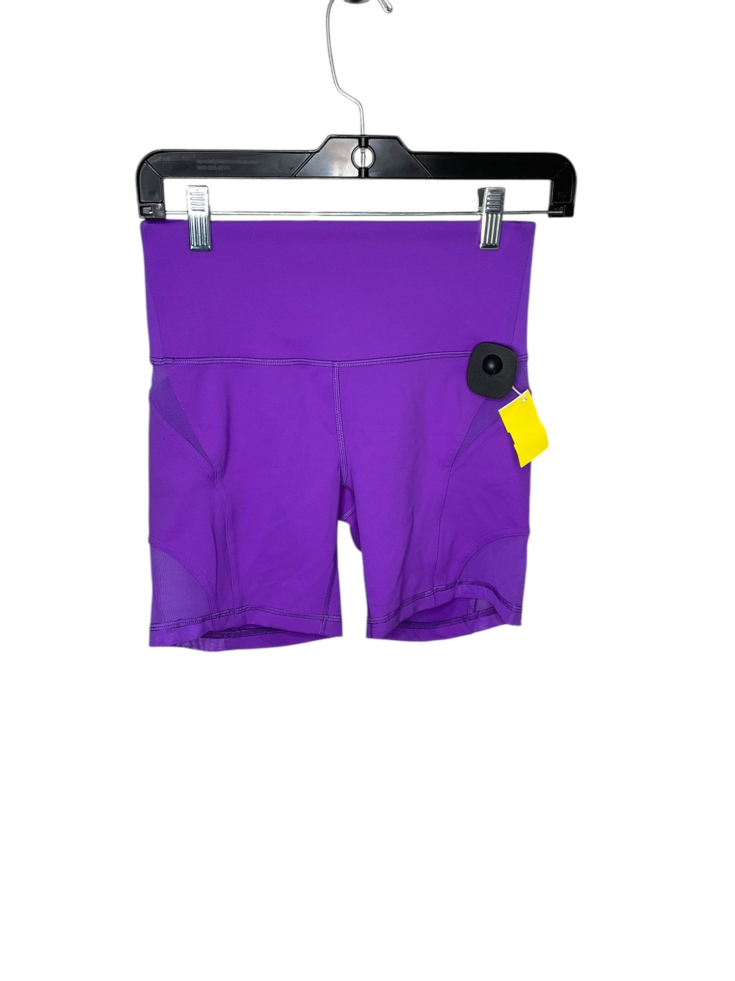 Athletic Shorts By Lululemon In Purple, Size: 6