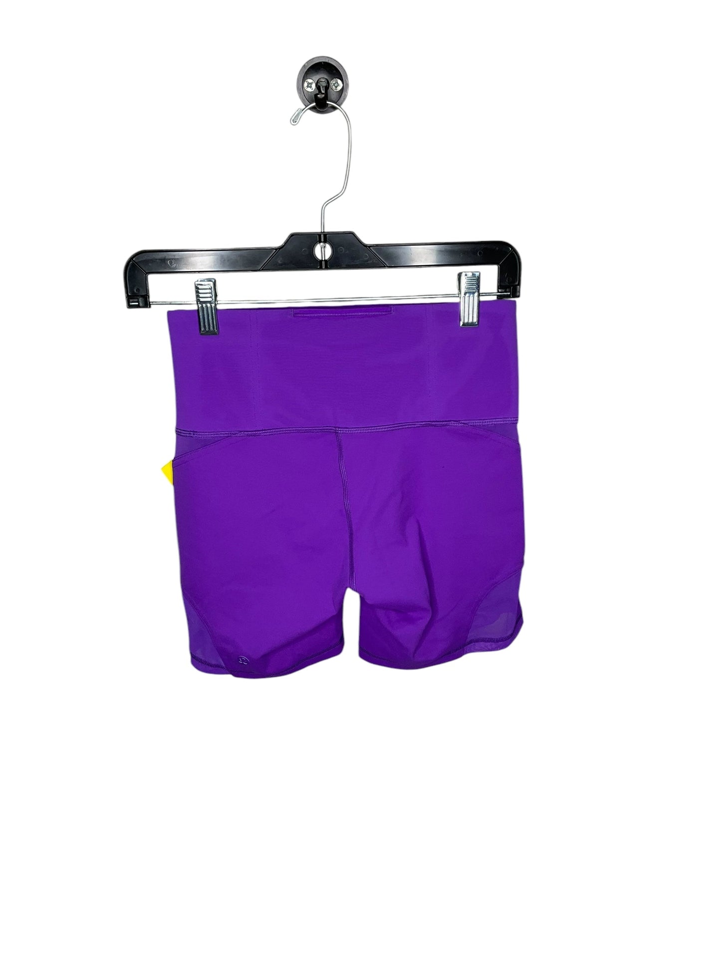 Athletic Shorts By Lululemon In Purple, Size: 6