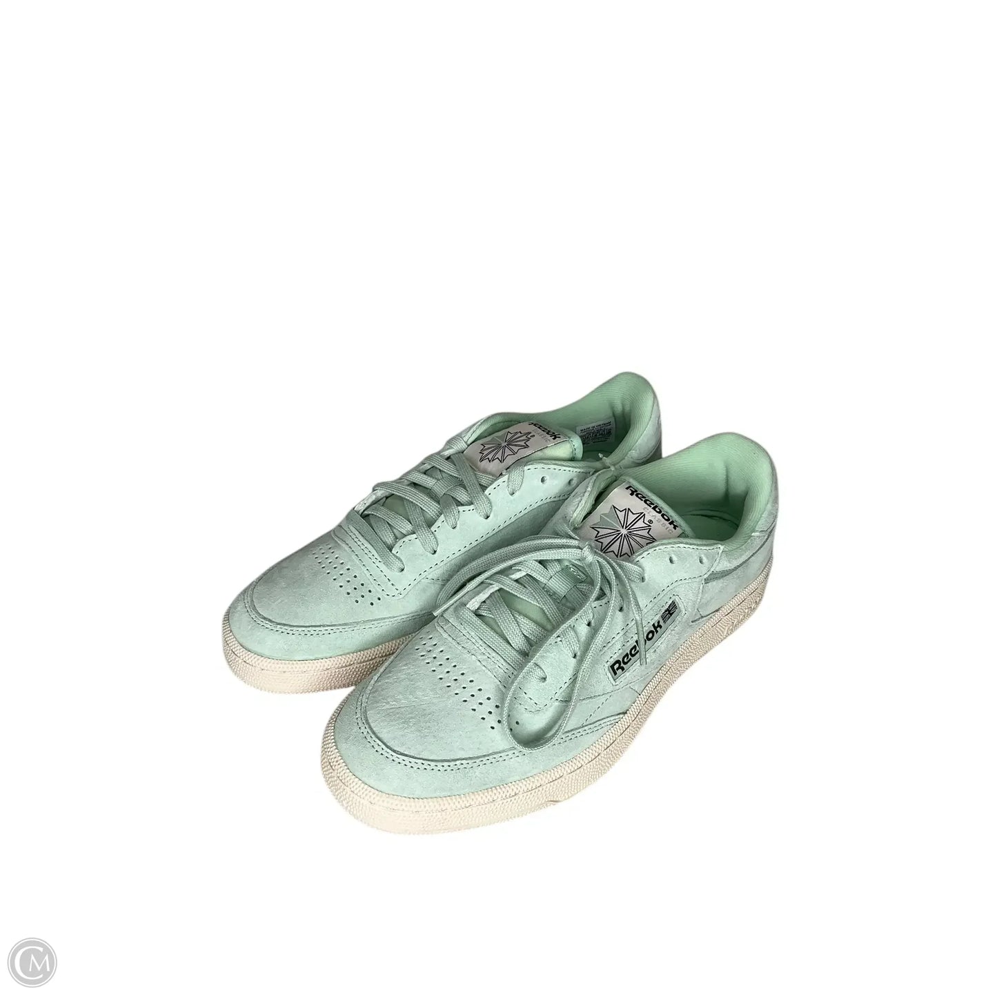 Shoes Athletic By Reebok In Green, Size: 7.5