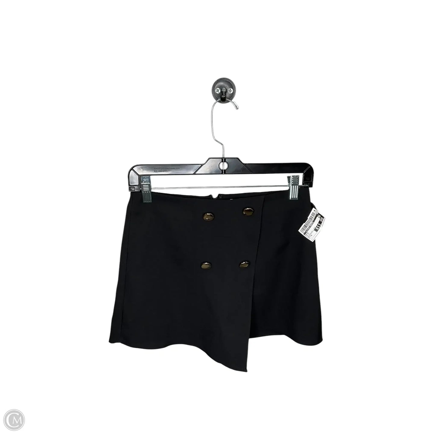 Skort By Clothes Mentor In Black, Size: M