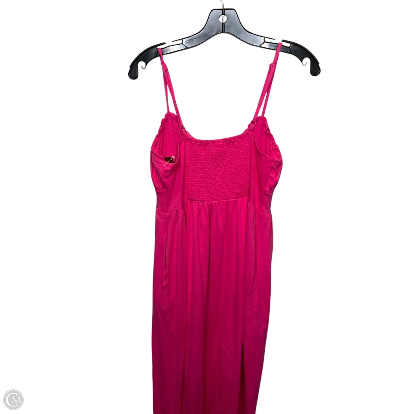 Dress Casual Midi By Old Navy In Pink, Size: M