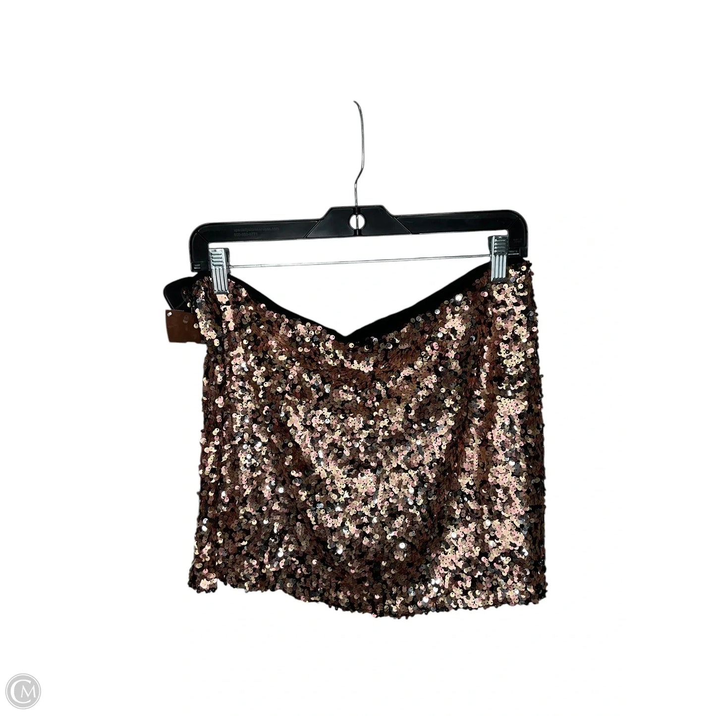 Skirt Mini & Short By Free People In Bronze, Size: 6