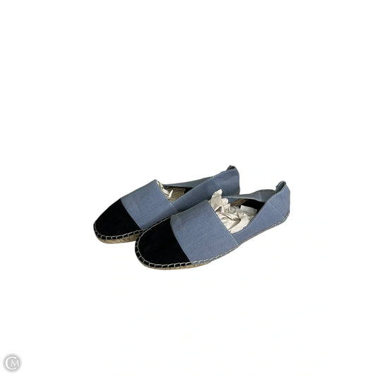 Shoes Flats By Zara In Black & Blue, Size: 6.5
