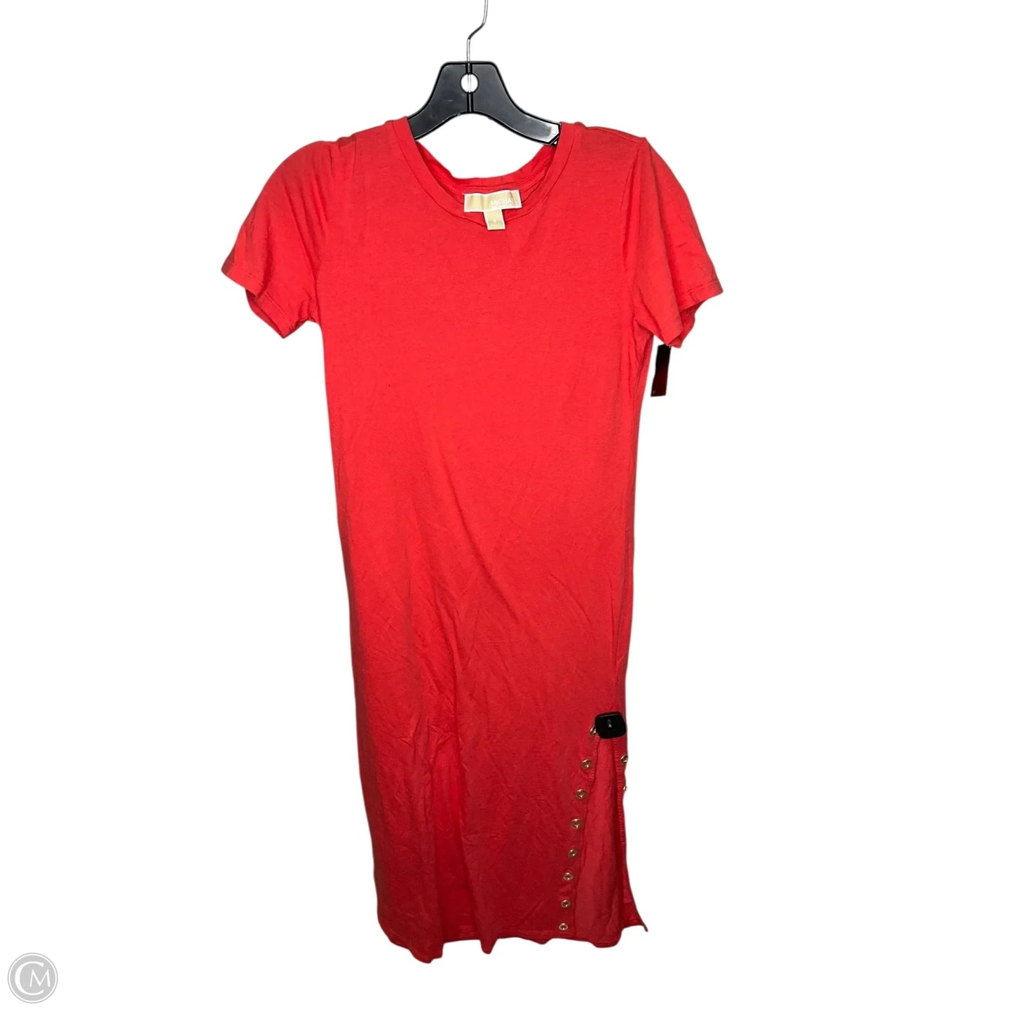 Dress Casual Maxi By Michael By Michael Kors In Red, Size: S
