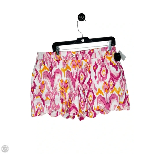 Shorts By Crown And Ivy In Orange & Pink, Size: 12