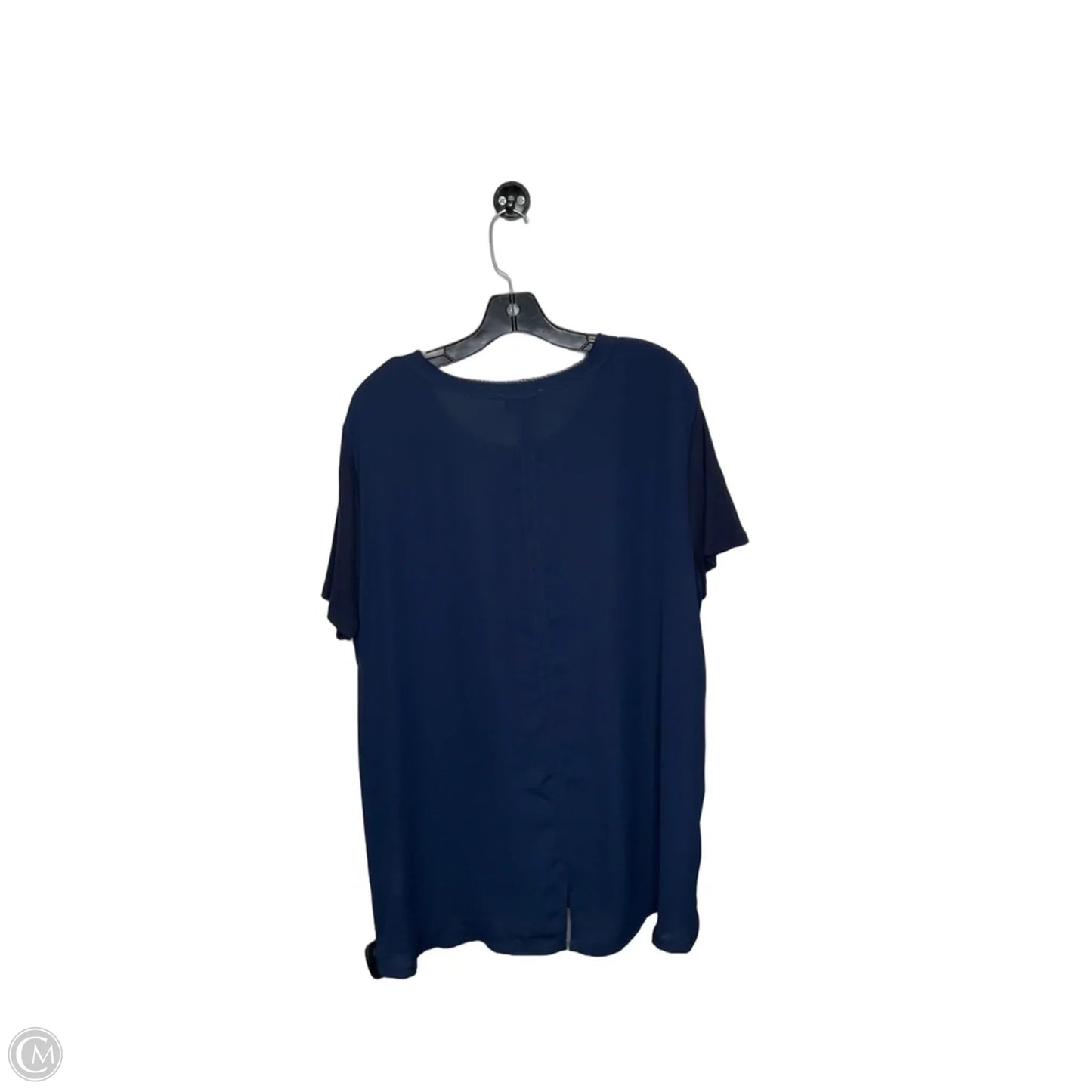Top Short Sleeve By Gibson And Latimer In Navy, Size: Xl