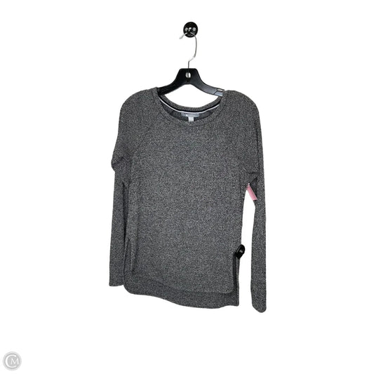 Athletic Top Long Sleeve Crewneck By Zella In Grey, Size: S
